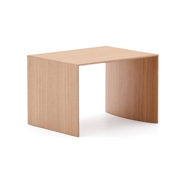 Pomoćni stol u dekoru hrasta 40x55 cm Litto – Kave Home