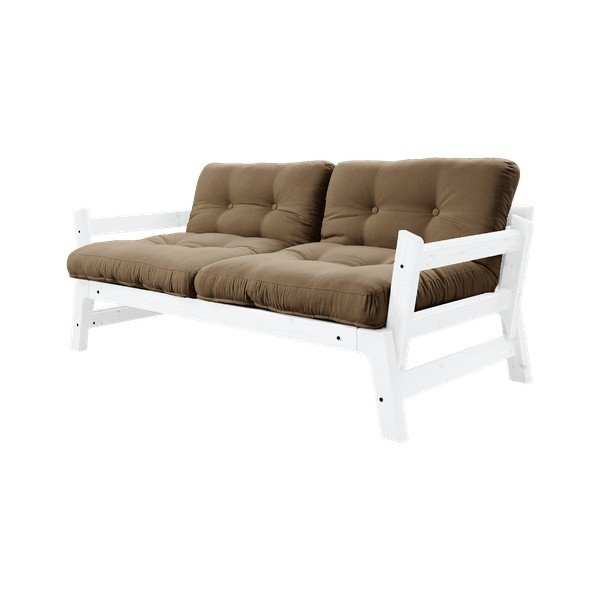 Podesivi kauč Karup Design Step White/Mocca-image-1