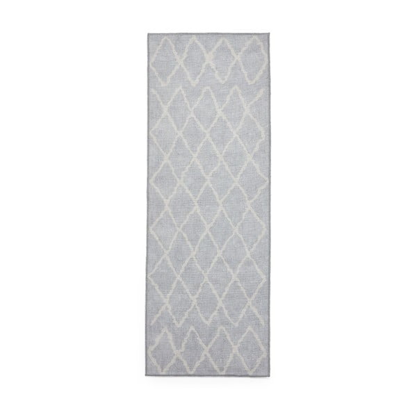 Svijetlo siva periva staza 76x230 cm Coral Light Grey – Think Rugs