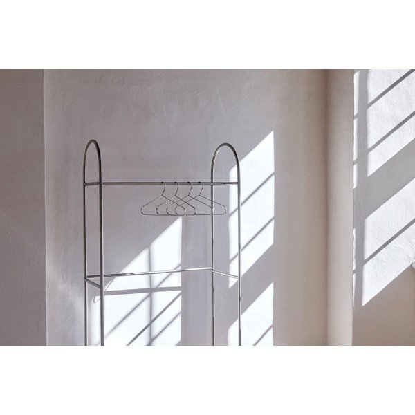 Metalni stalak za odjeću u mat srebrnoj boji 92x186x39 cm Arch – Mette Ditmer Denmark-image-2