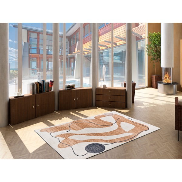 Narančasti tepih 140x200 cm Class – Universal-image-2