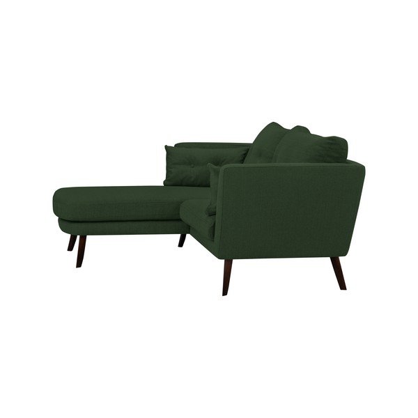 Zeleni trosjed Mazzini Sofas Elena, sa ležaljkom na lijevom uglu-image-3