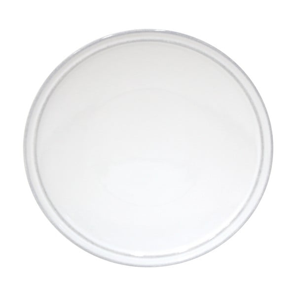 Bijeli zemljani tanjur za kolače Costa Nova Friso, ⌀ 16 cm