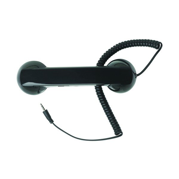 Retro slušalica, crna-image-1