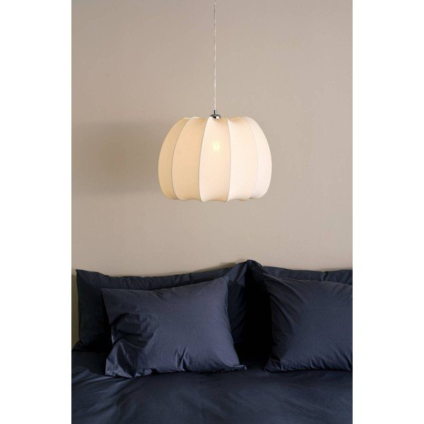 Krem tekstilna viseća svjetiljka ø 42 cm Pion – Jotex-image-1
