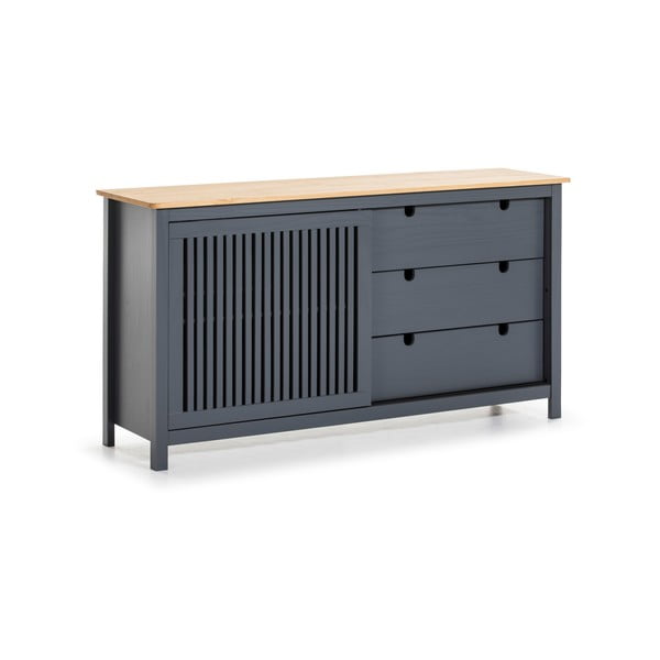 Siva drvena komoda Marckeric Bruna-image-2