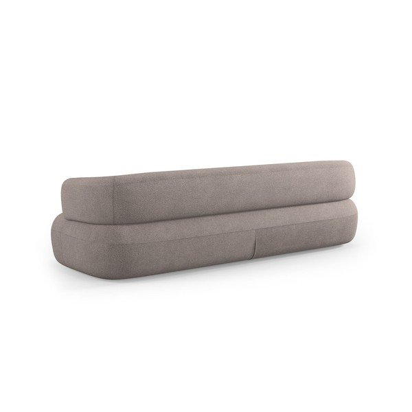 Svjetlo smeđa sofa od bouclé tkanine 200 cm Jenny – Micadoni -image-4