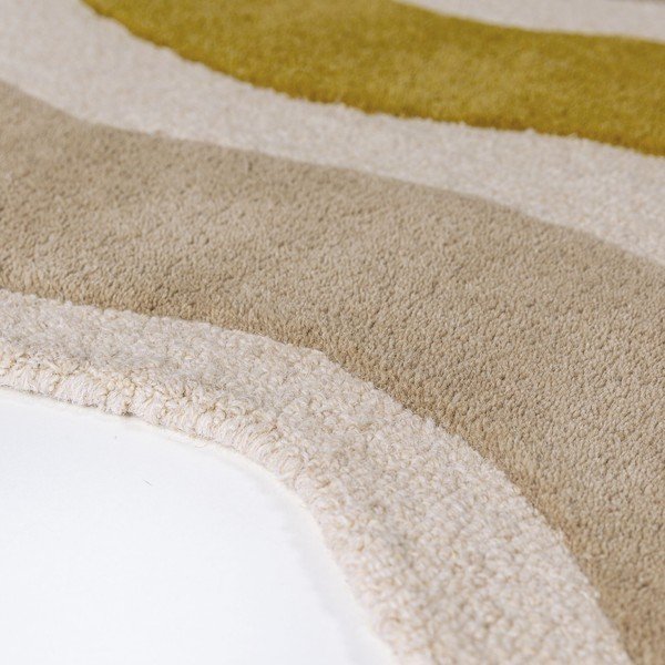 Zeleni/u prirodnoj boji ručno rađen vunen tepih 160x230 cm Cascade Wool – Flair Rugs-image-3