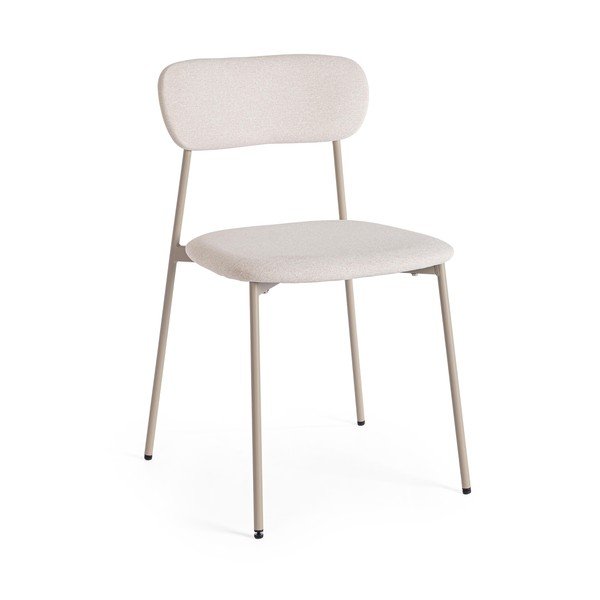 Smeđe-siva podstavljena blagovaonska stolica Inka – Yes Everyday