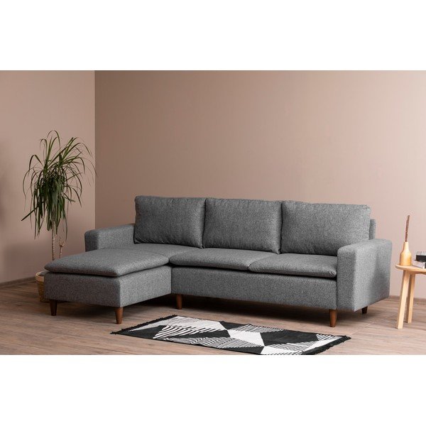 Svijetlo siva kutna garnitura (s lijevim kutom) Lungo – Balcab Home-image-2