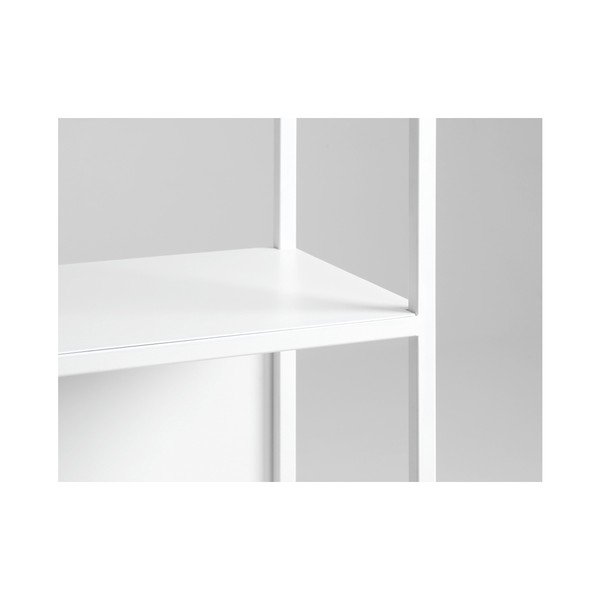 Bijela polica za knjige CustomForm Hyllermetal, 100 x 110 cm-image-4