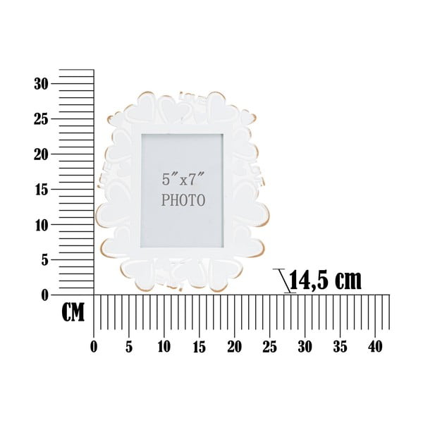 Bijeli metalni okvir za fotografije Mauro Ferretti, 25 x 27,7 cm-image-3