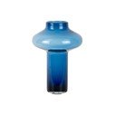 Plava staklena vaza (visina 37 cm) Asombroso  – PT LIVING