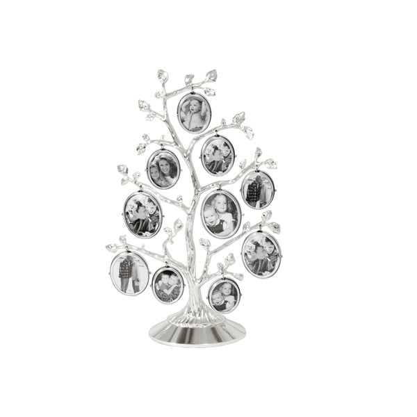Metalni stojeći okvir u srebrnoj boji 27x18 cm Family Tree – Zilverstad