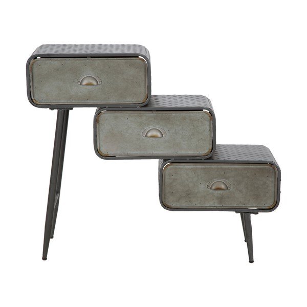 Ormar s 3 ladice Mauro Ferretti Iron School-image-2