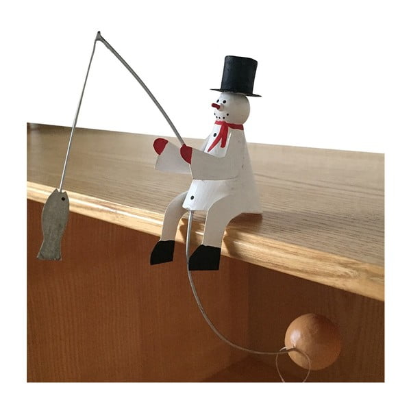 Božićni ukras G-Bork Snowman Balance