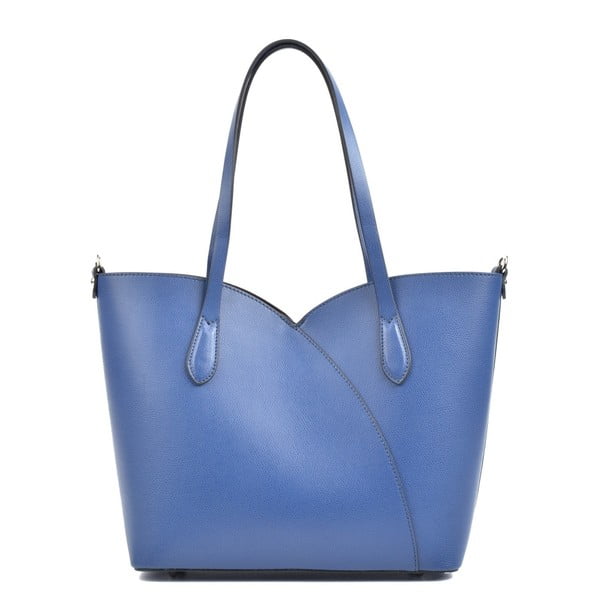 Plava kožna torbica Isabella Rhea