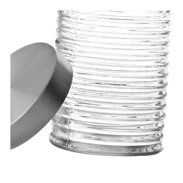 Staklene posude za namirnice u setu 2 kom za čuvanje hrane – Casa Selección-image-2