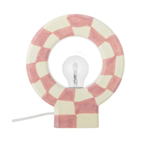 Ružičasta stolna lampa (visina 23,5 cm) Vialini – Bloomingville