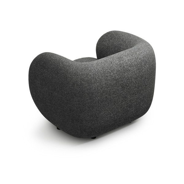 Tamno siva fotelja Kate – Micadoni -image-2