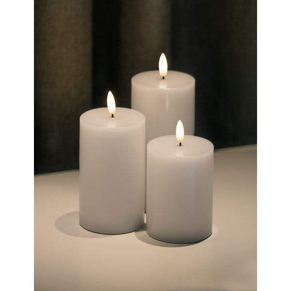 LED svijeće u setu 3 kom (visina 15 cm) Sille Rechargeable – Sirius-image-3