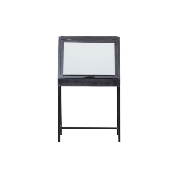 Crna vitrina 65x109 cm Dido – WOOOD