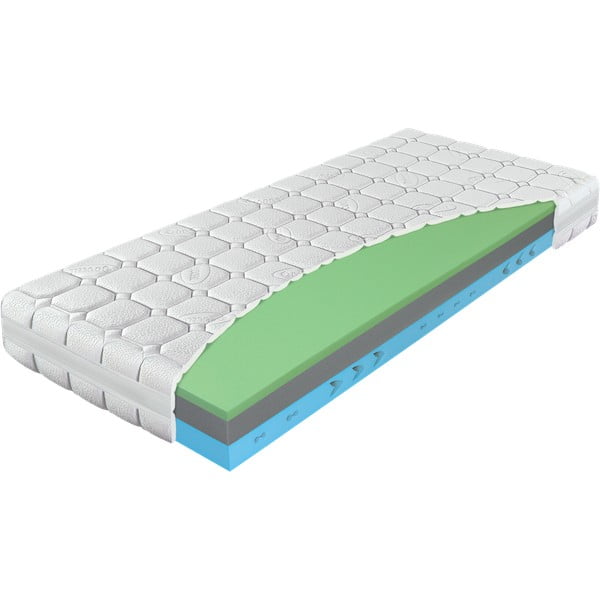 Tvrdi/srednje tvrdi dvostrani madrac od pjene 160x200 cm Dynamic - Materasso-image-1