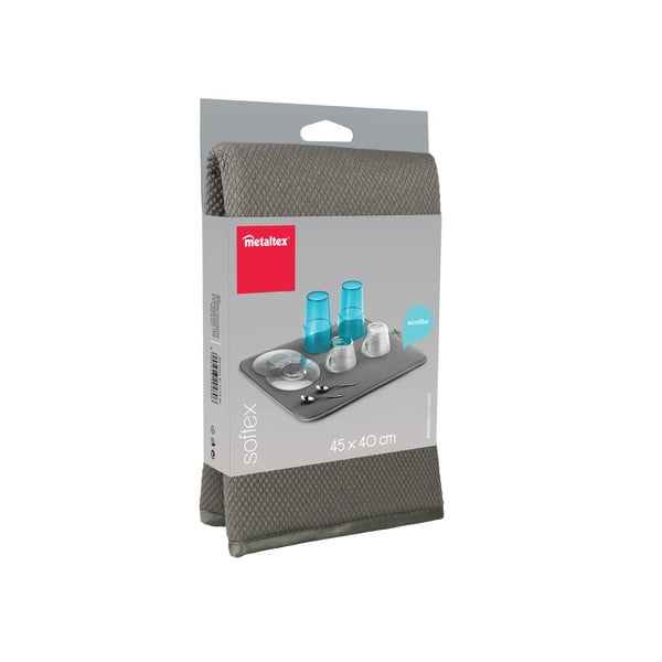 Podloga od mikrofibre za cijeđenje posuđa Metaltex, dužina 45 cm-image-3