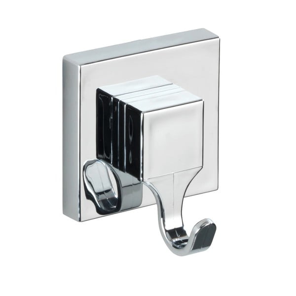 Plastične samoljepljive kuke u setu 2 kom u sjajno srebrnoj boji Genova – Wenko