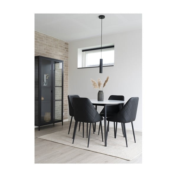 Crna viseća svjetiljka ø 6 cm Paris – House Nordic-image-4