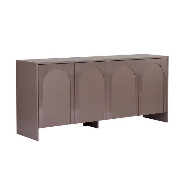 Smeđe-siva komoda 180x80x45 cm Arlen  – Kalune Design