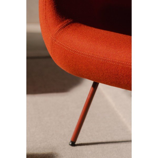 Crvena vunena fotelja RM58 – noo.ma-image-3