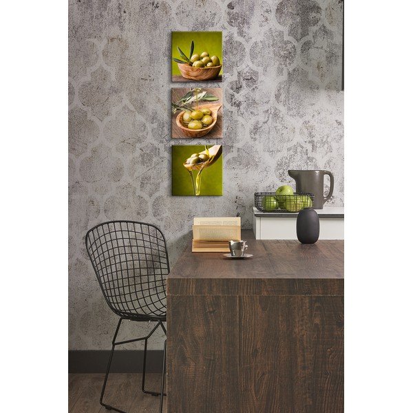 Set od 3 slike Styler Glasspik Set Masline-image-1