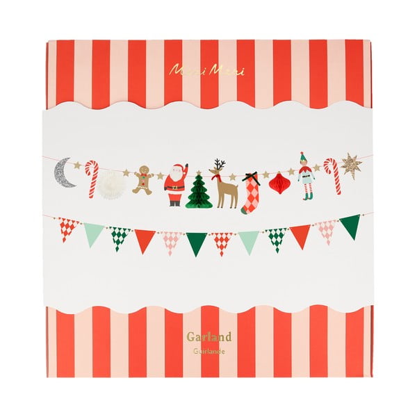 Girlanda s božićnim motivom Christmas Characters  – Meri Meri-image-1