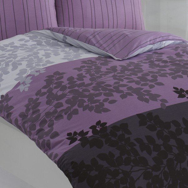 Posteljina Serenity Lilac, 135x200 cm-image-2