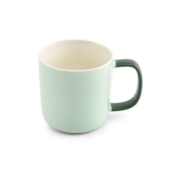 Svijetlo zelena šalica od new china bone porculana 370 ml Mae – ONA-image-2