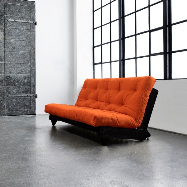 Sofa na razvlačenje Karup Fresh Wenge / Orange-image-1
