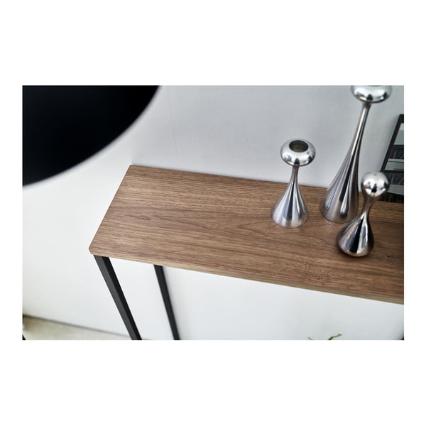 Crni pomoćni stol 18.5x60 cm Tower – YAMAZAKI-image-3