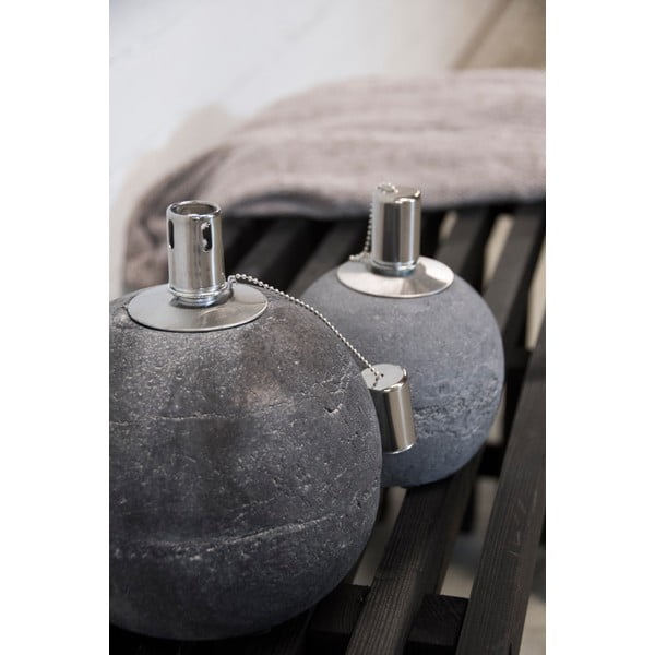 Betonska uljna svjetiljka (visina 16 cm) – Esschert Design-image-2