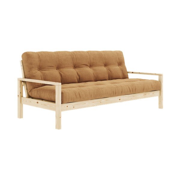 Senf žuta sklopiva sofa 205 cm Knob – Karup Design-image-3