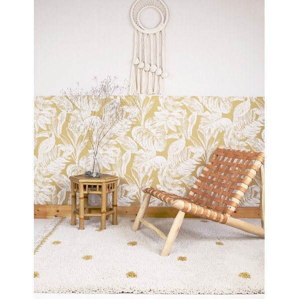 Bež-žuti tepih Nattiot Wooly, 120 x 170 cm-image-1