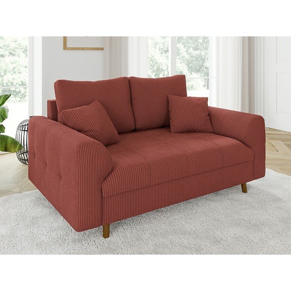 Ciglasta sofa od samta 150 cm Ariella – Ropez-image-3