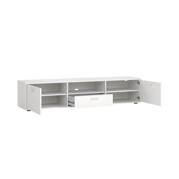 Bijela TV komoda 177x38 cm Media – Tvilum-image-4