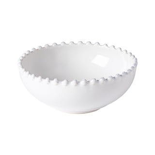 Bijela zdjela od kamenine Costa Nova Pearl, ⌀ 15 cm
