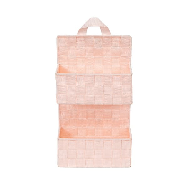 Svijetloružičasta viseća košara s 2 džepa Compactor Bristol-image-3