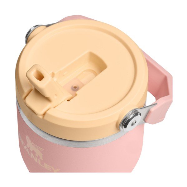 Termosica od nehrđajućeg čelika boja breskve 600 ml IceFlow™ Flip Straw 2.0 Tumbler Peach Rose – Stanley-image-2