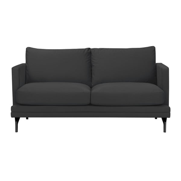 Tamno siva sofa s bazom u crnoj boji Windsor &amp; Co Sofas Jupiter