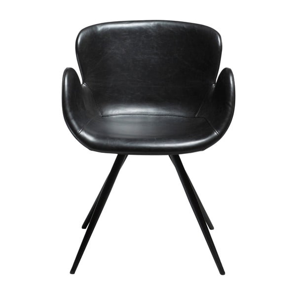 Crna podstavljena blagovaonska stolica s naslonima za ruke Gaia – DAN-FORM Denmark-image-2