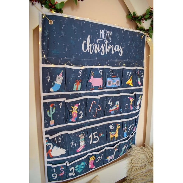 Pamučni adventski kalendar Butter Kings Santa Dinosaur-image-3