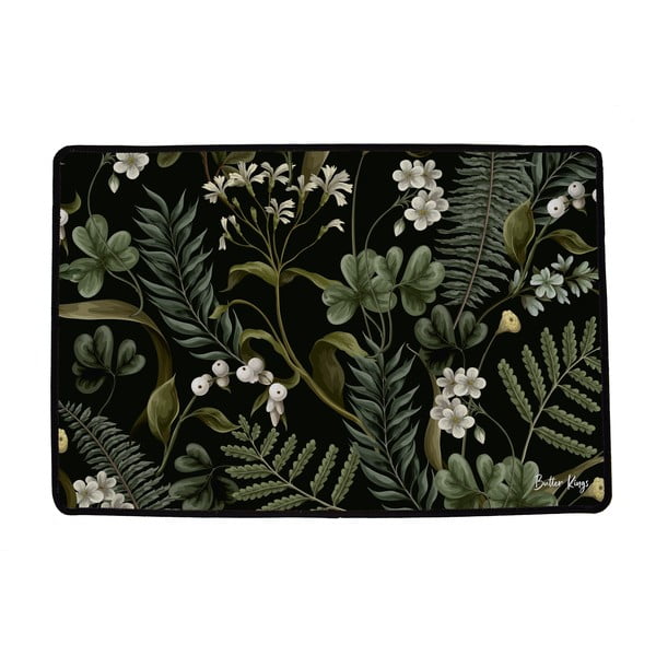 Otirač 45x75 cm White and Green Beauty – Butter Kings